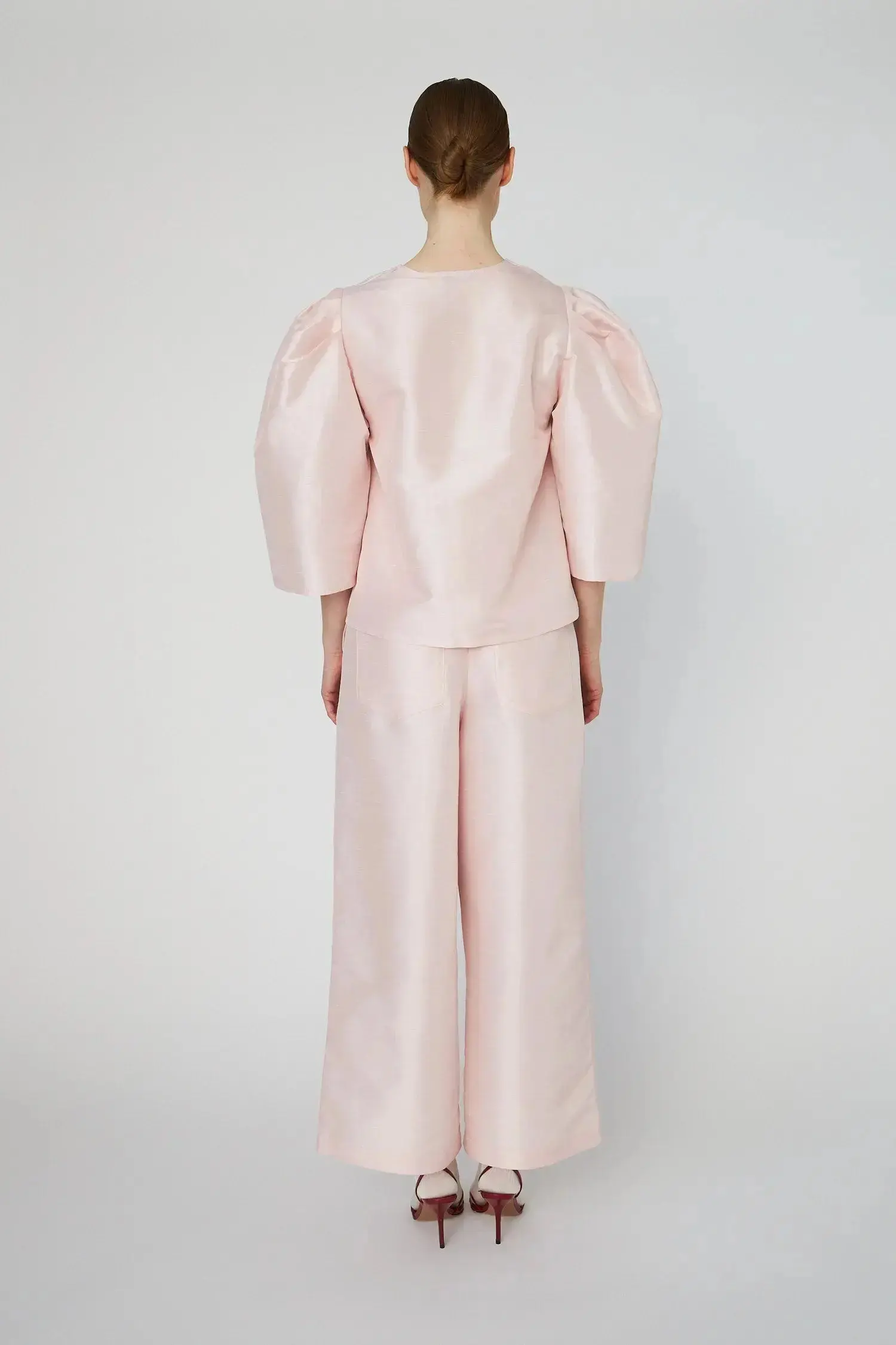 Crisp Blouse - Pale Pink - Image 4