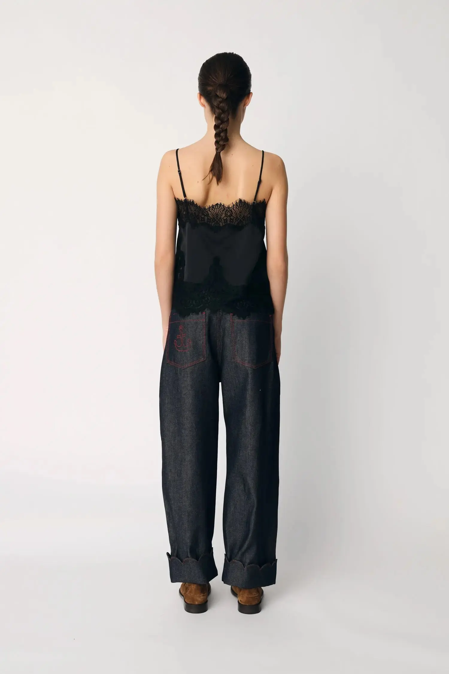 Delicate Lace Top - Black - Image 3